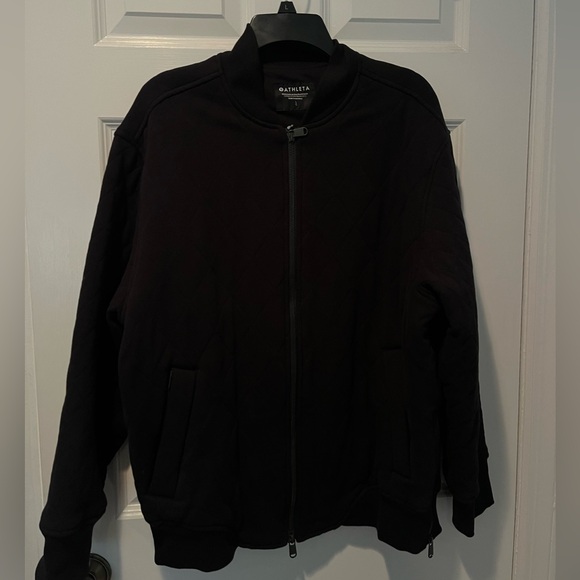 Athleta Retroplush Bomber Jacket - Picture 2 of 6